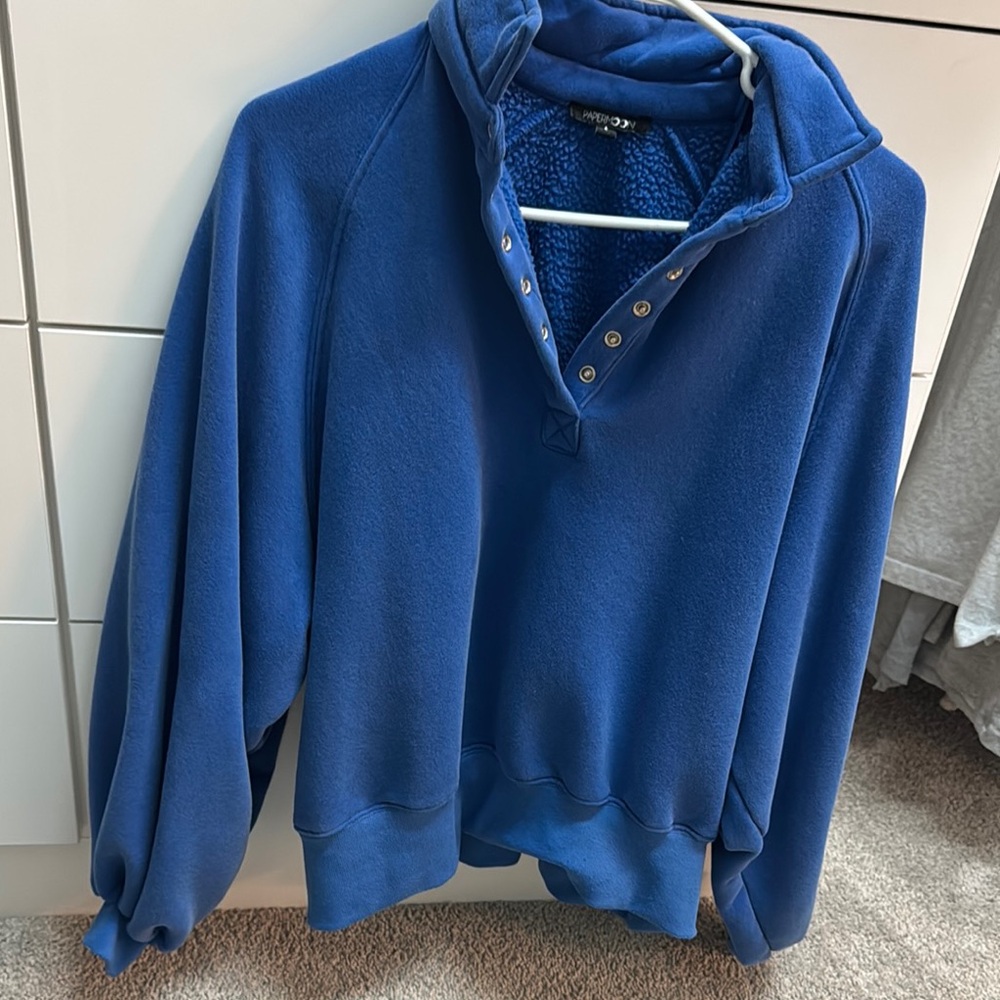 Blue papermoon sweatshirt